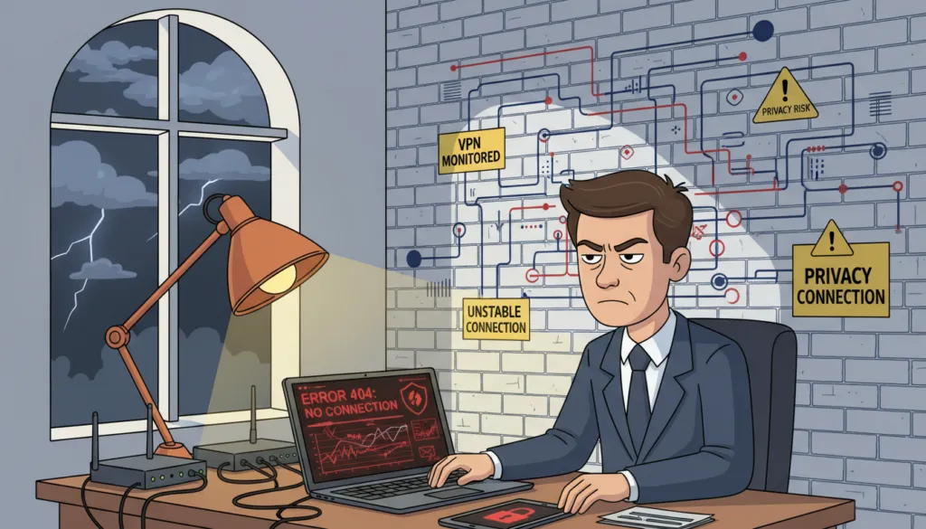 signs of vpn monitoring